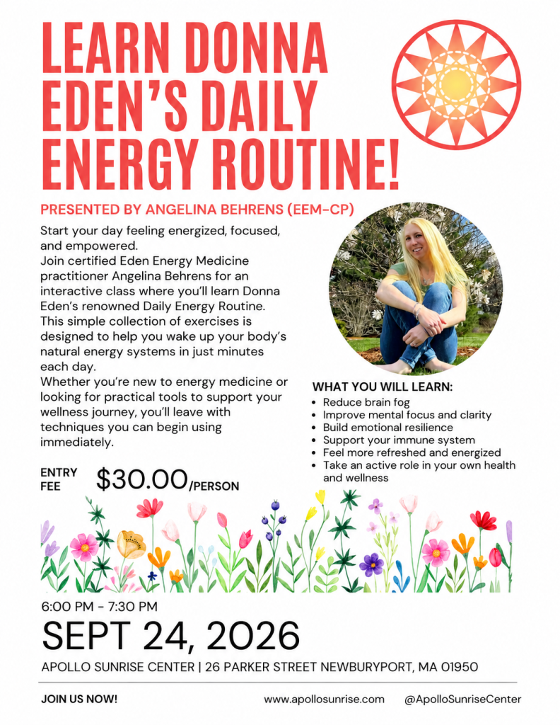 Angelina Behrens Donna Eden Daily practice